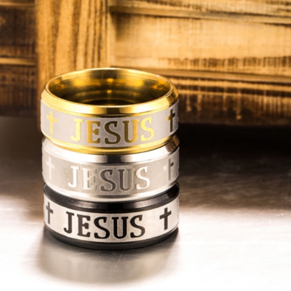 Men/Women Jesus Christian Band Titanium - Picture 3 of 4